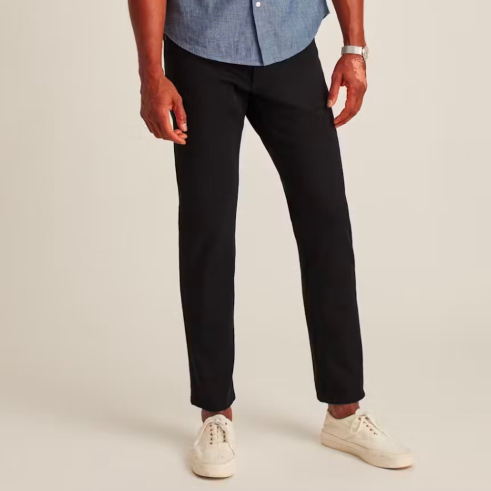 Men's Bonobos Premium 4-Way Stretch Jeans - black - size 33 - Inseam 31